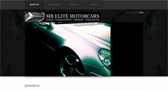 Desktop Screenshot of mbelitemotorcars.com